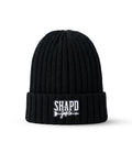 Cable Knit Patch Beanie
