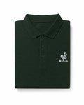 Embroidered Forest Green Polo