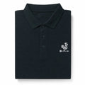 Embroidered Navy Polo