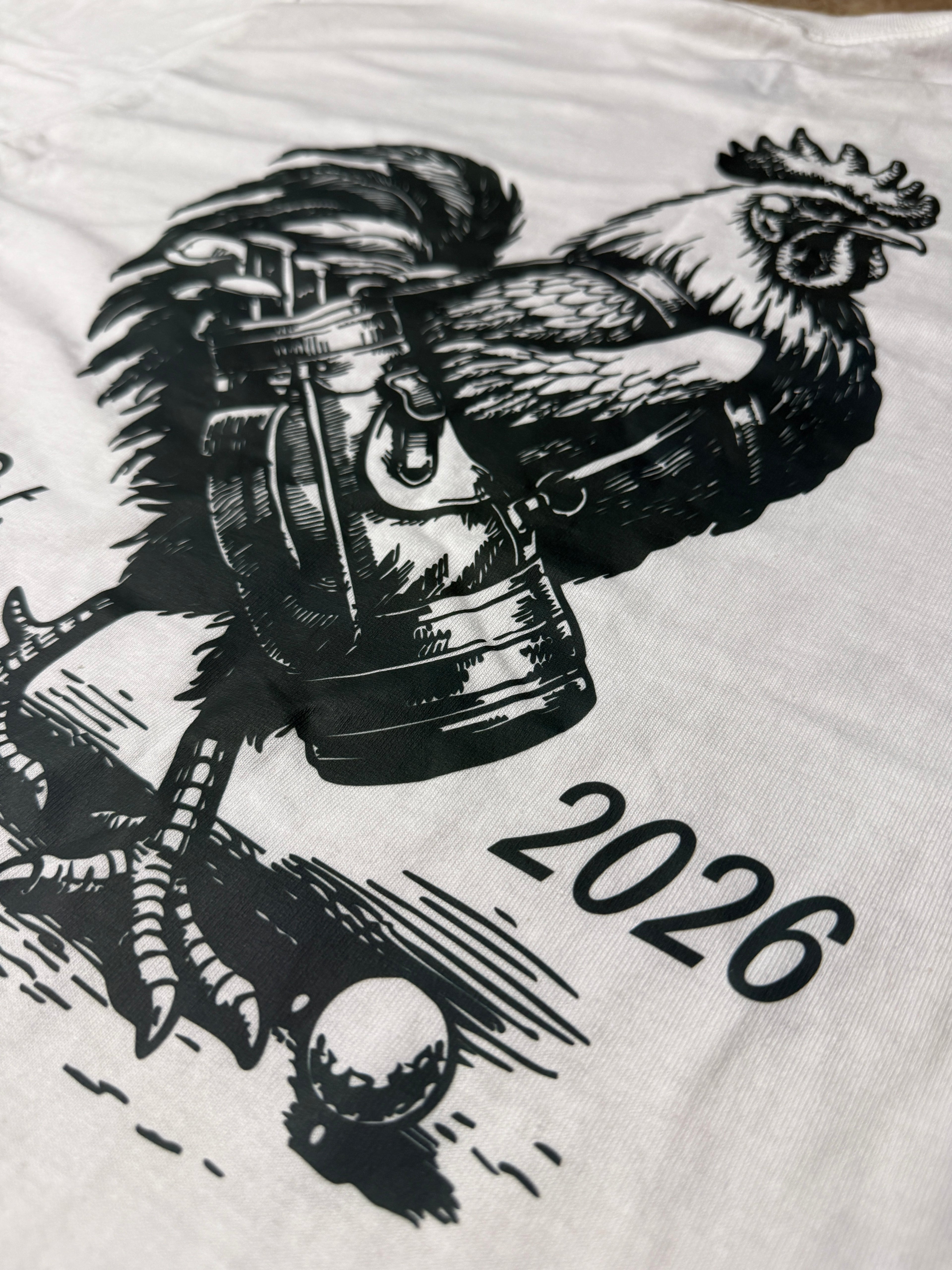 'STRUT' Founders White DryBlend® T-Shirt