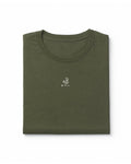 'SHAPD By The Game' Military Green Long-Sleeve Graphic Crew