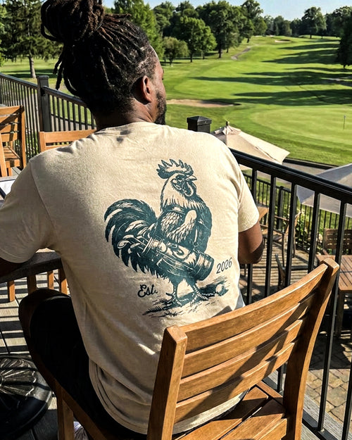 'STRUT' Founders Sand DryBlend® T-Shirt